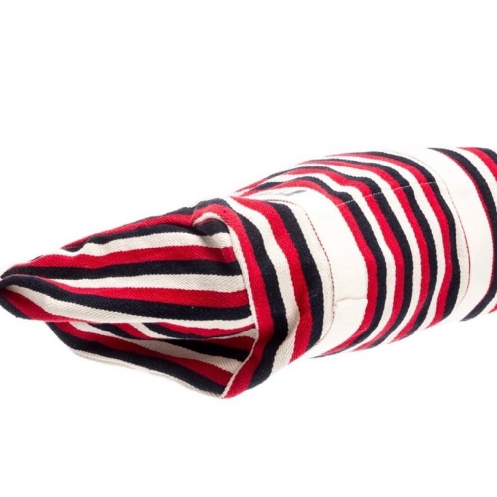 Isabel Marant Red and Blue Striped Tote - Picture 4 of 10